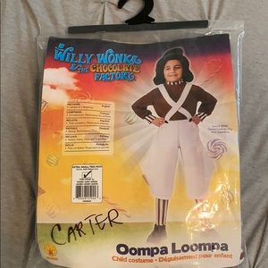 Oompa Loompa child costume 2-4 year olds